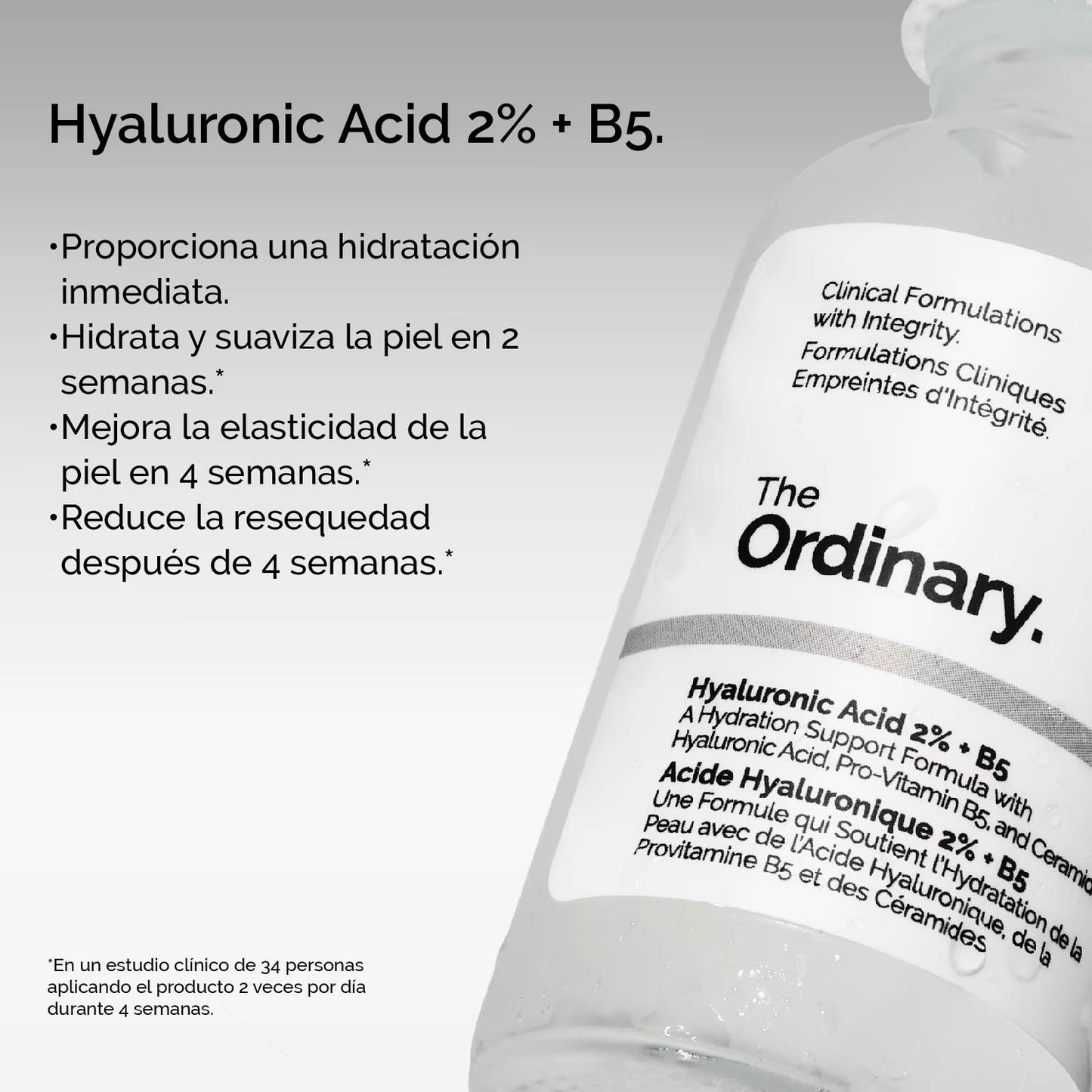 The Ordinary Hyaluronic Acid 2% + B5( con ceramidas)