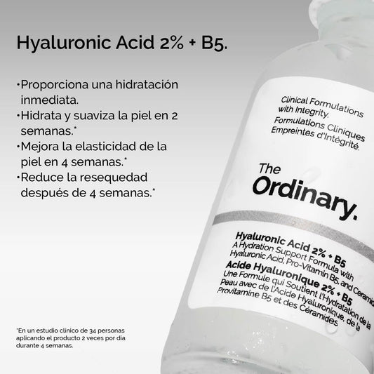 The Ordinary Hyaluronic Acid 2% + B5( con ceramidas)